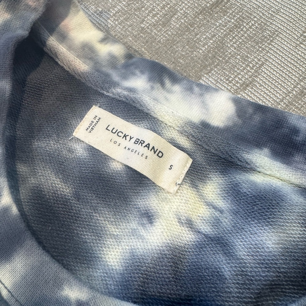 Lucky Brand Tie-Dye Crewneck Sweatshirt